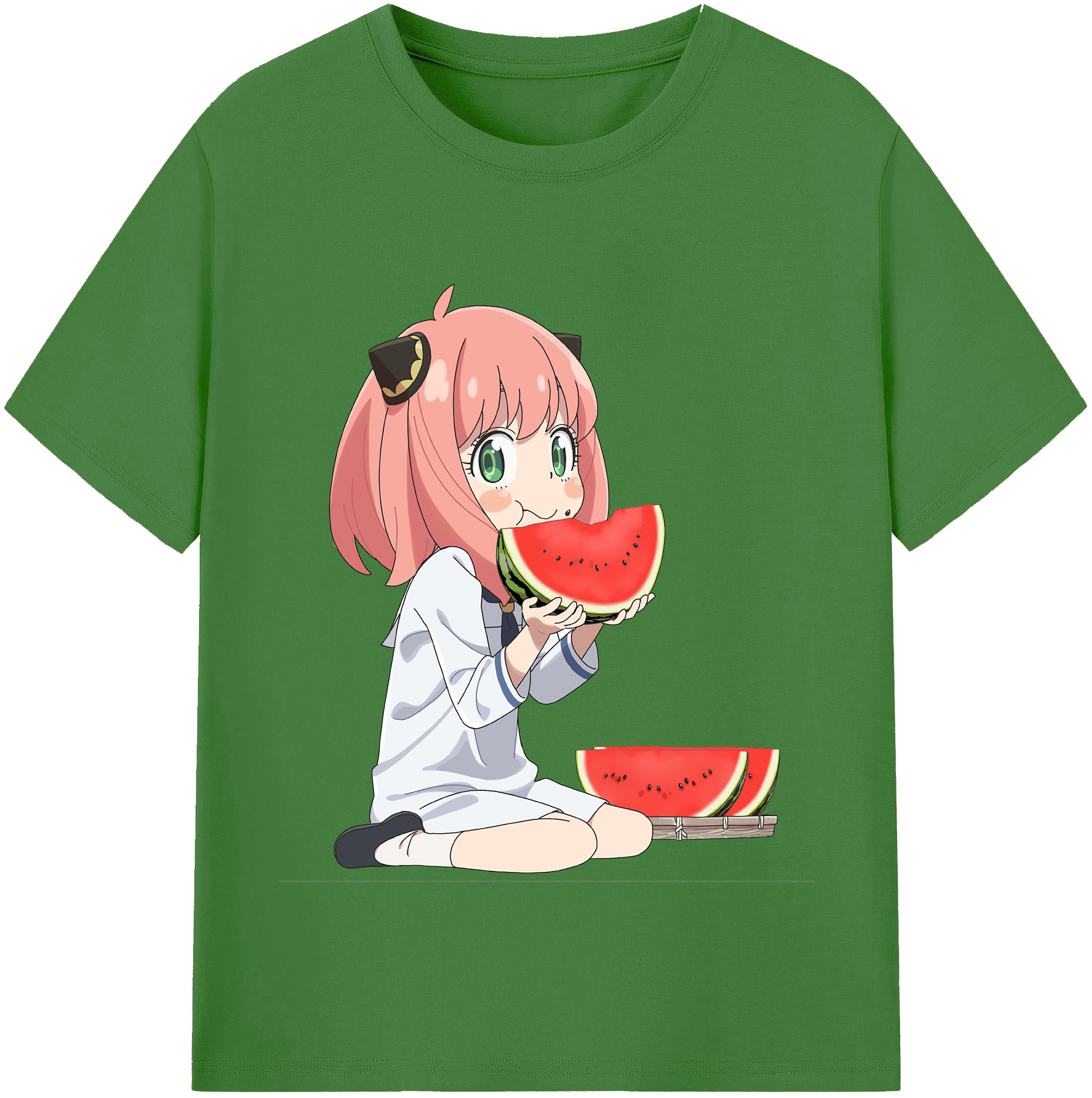 （画像用） SPY×FAMILY间谍家家酒 レディースカジュアルプリントTシャツ（綿100％）
